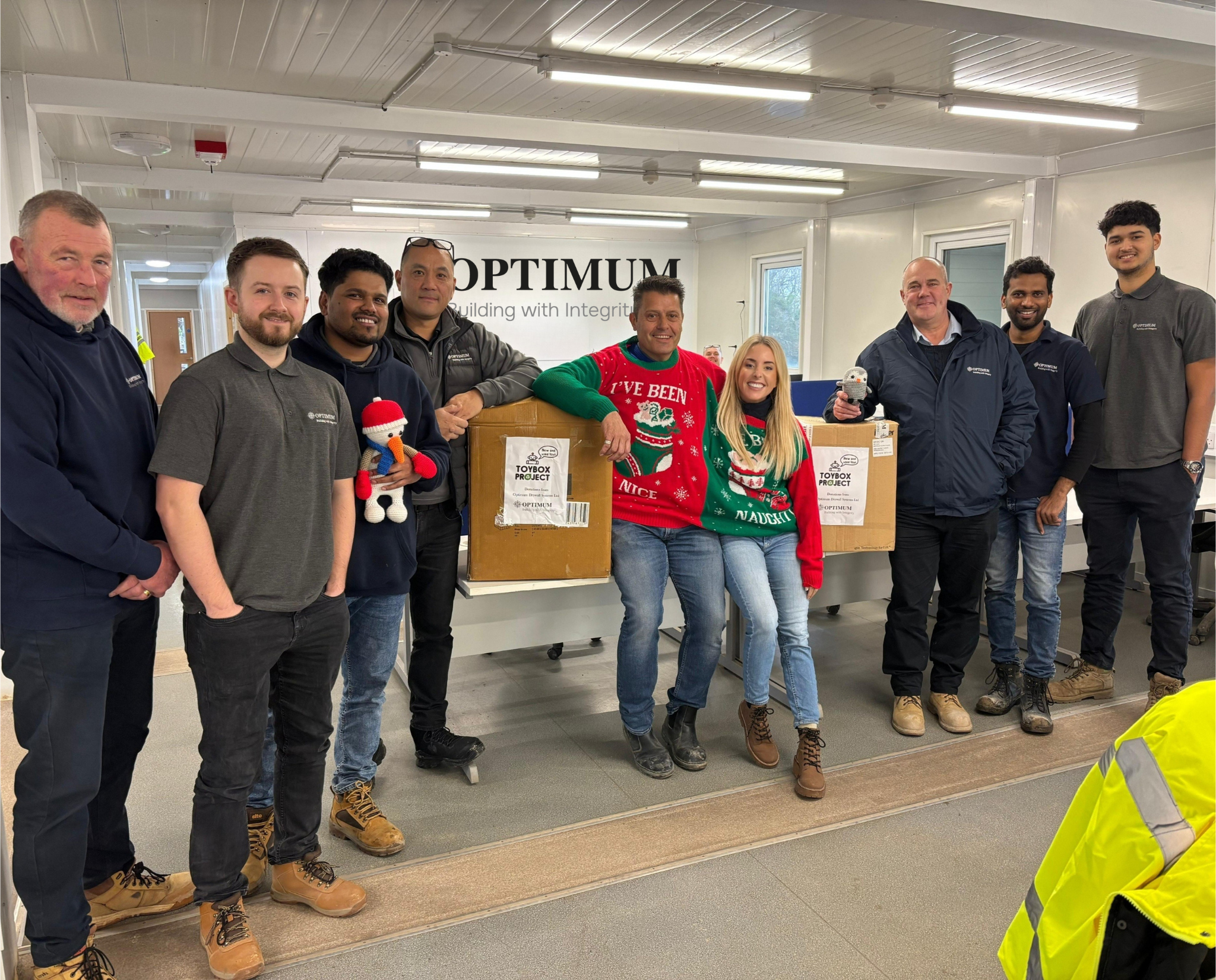 The ToyBox Project - Optimum Group & Drywall Systems with SACYR UK